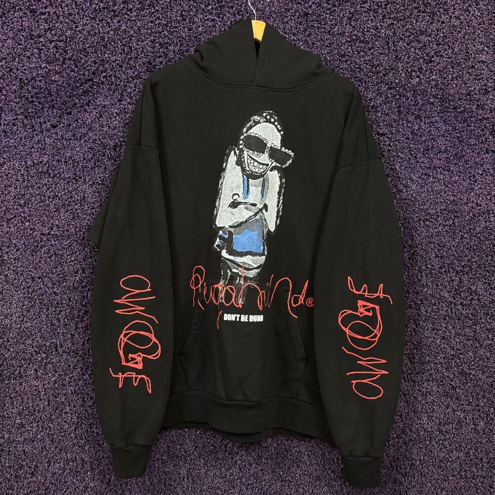 Asap Rocky Dont Do Be Dumb Tour Rap Hoodie Size 2XL
